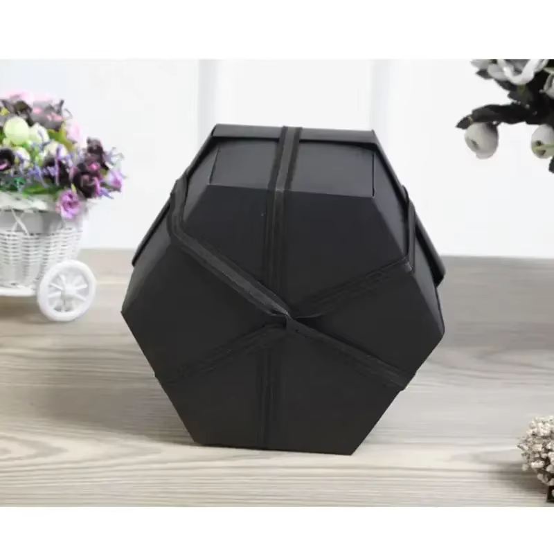 DIY Hexagonal Photo Album Box Scrapbook Lovely Surprise Explosion Couple Box Love Memory Anniversary Valentine'S Day Love Gift
