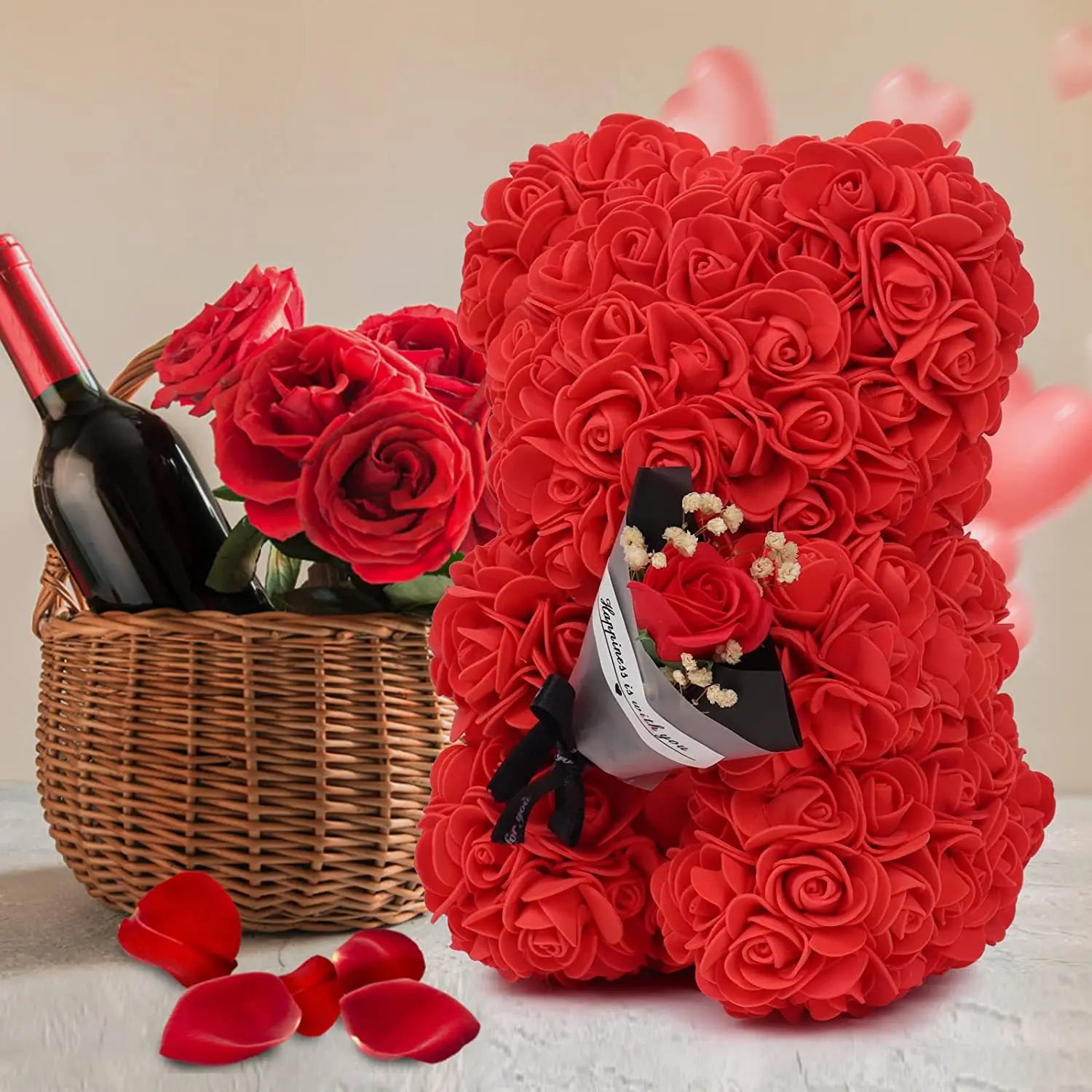 Forever Rose Bear™ – Everlasting Romantic Gift That Never Fades