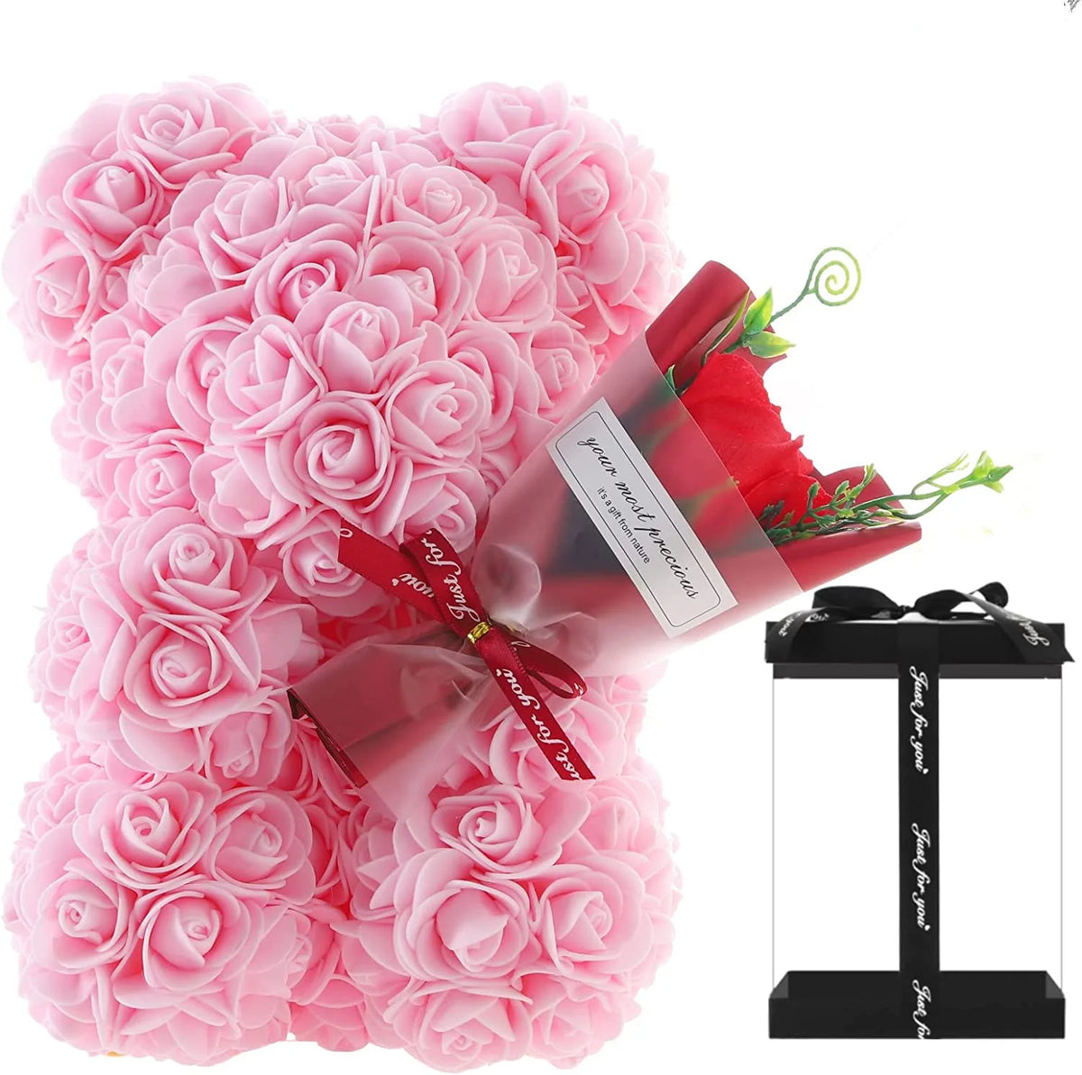 Forever Rose Bear™ – Everlasting Romantic Gift That Never Fades