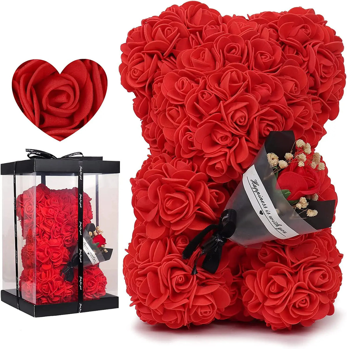 Forever Rose Bear™ – Everlasting Romantic Gift That Never Fades
