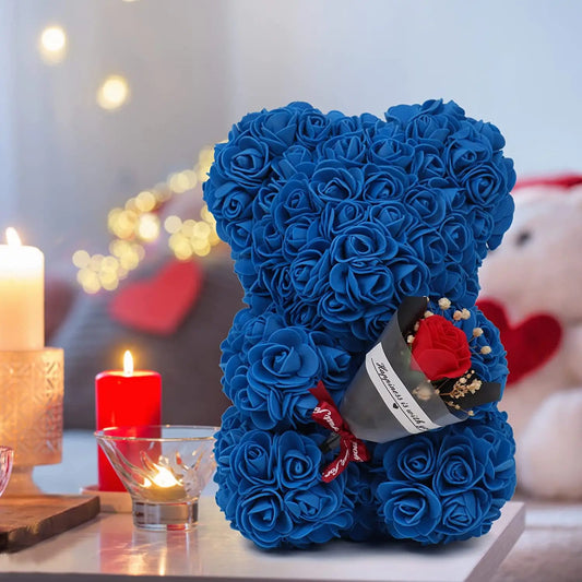 Forever Rose Bear – Everlasting Romantic Gift That Never Fades