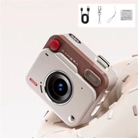 2025 New Thumb Pocket CCD Digital Camera HD Retro Mini Camera Portable Keychain Camera Outdoor Travel Photo Recorder Gift